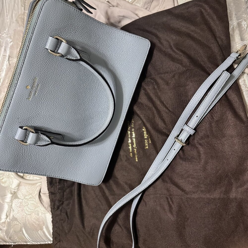 Kate Spade Medium Satchel with crossbody strap and dustbag